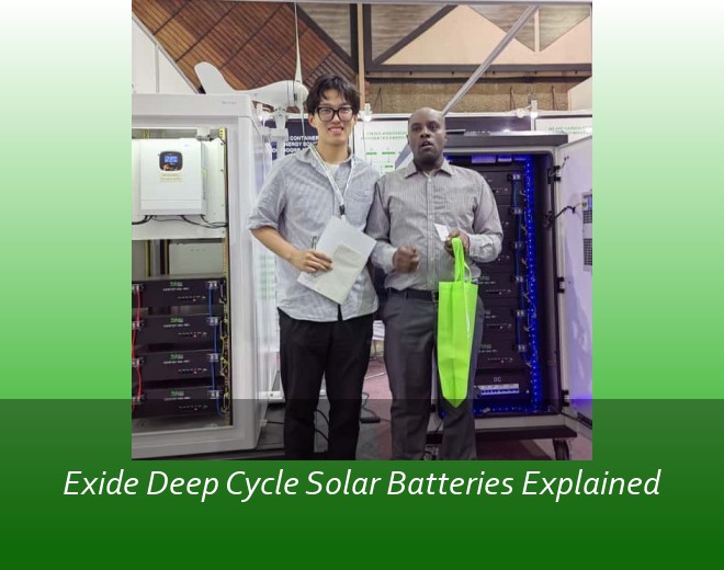 Exide Deep Cycle Solar Batteries Explained